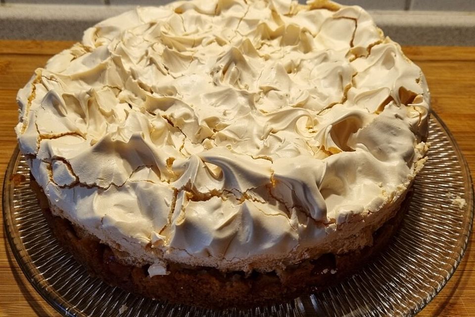 Apfel-Baiser Torte von Heike