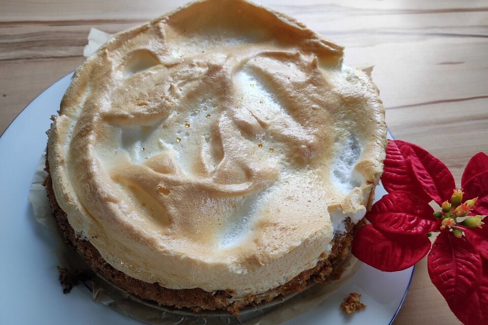 Apfel-Baiser Torte von Heike