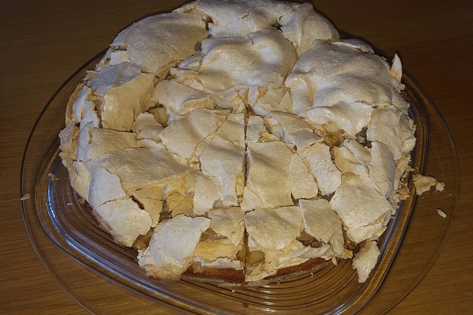 Apfel-Baiser Torte von Heike