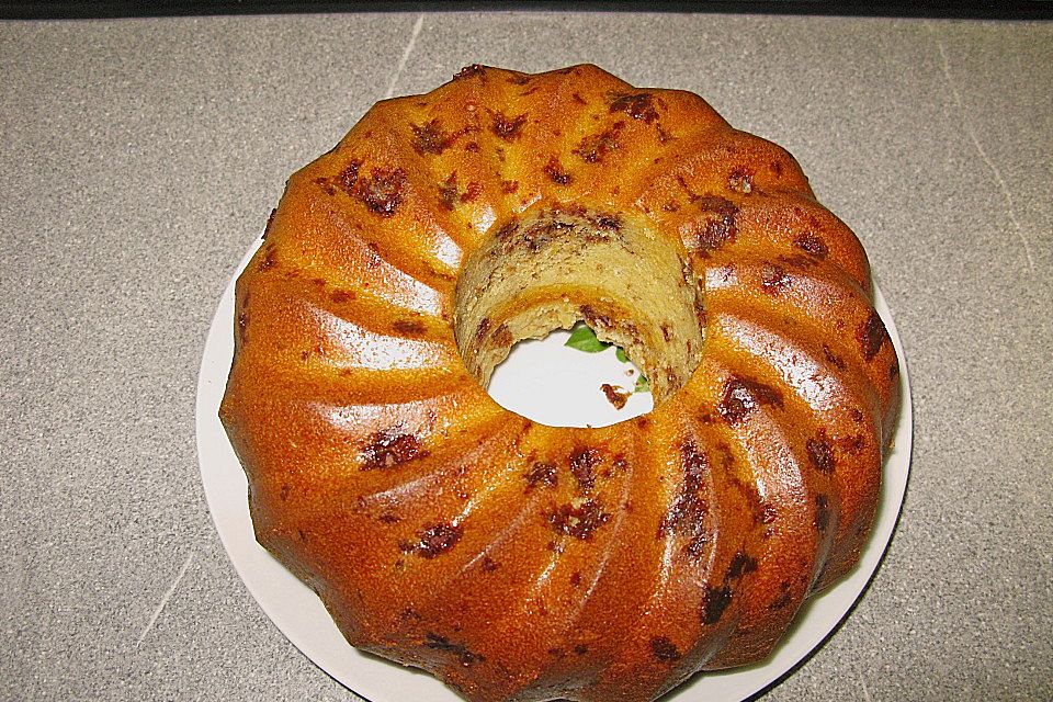 leckerer Kuchen mit Schokostückchen