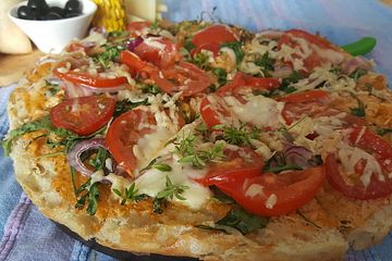 Fladenbrotpizza Von Celly26 Chefkoch 