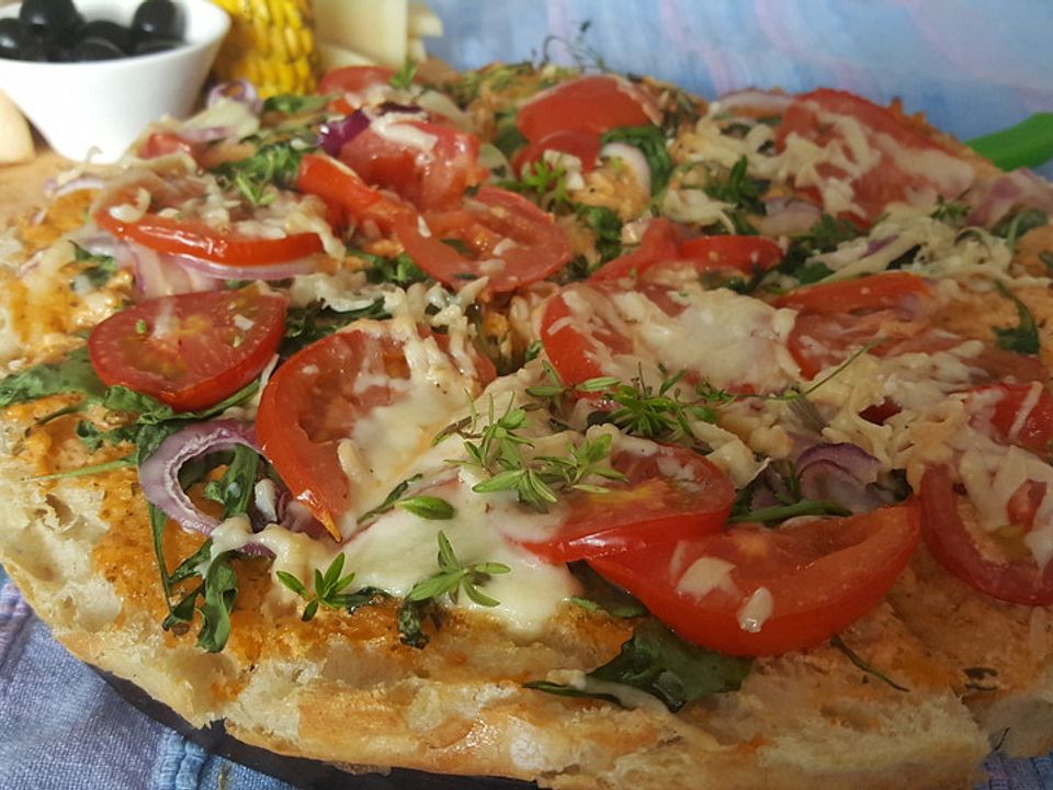 Fladenbrotpizza von Celly26| Chefkoch