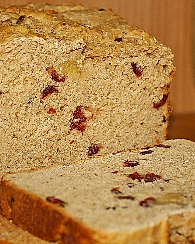 Cranberry-Zimt Brot im BBA