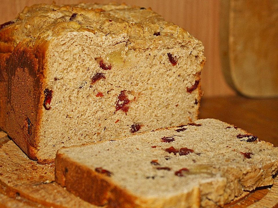 Cranberry-Zimt Brot im BBA von BieneEmsland | Chefkoch