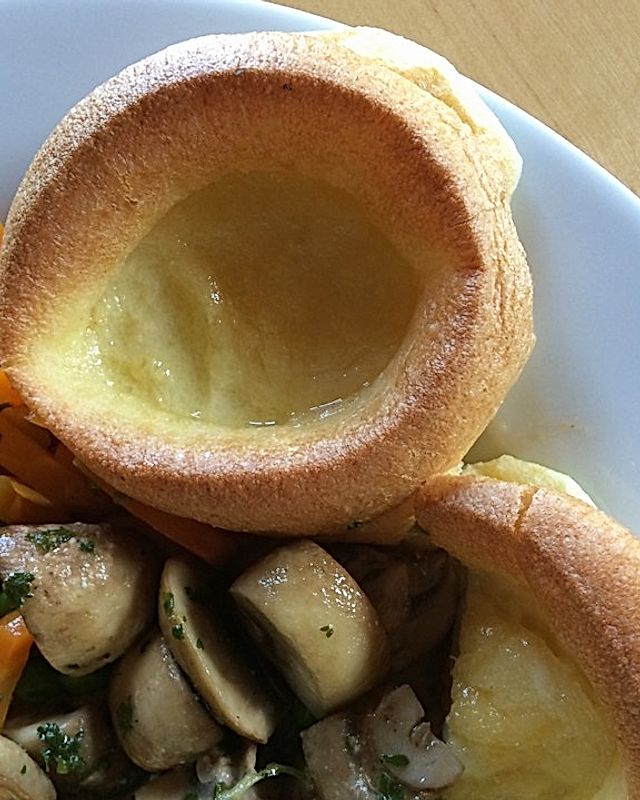 Yorkshire Puddings und Toad-in-the-Hole