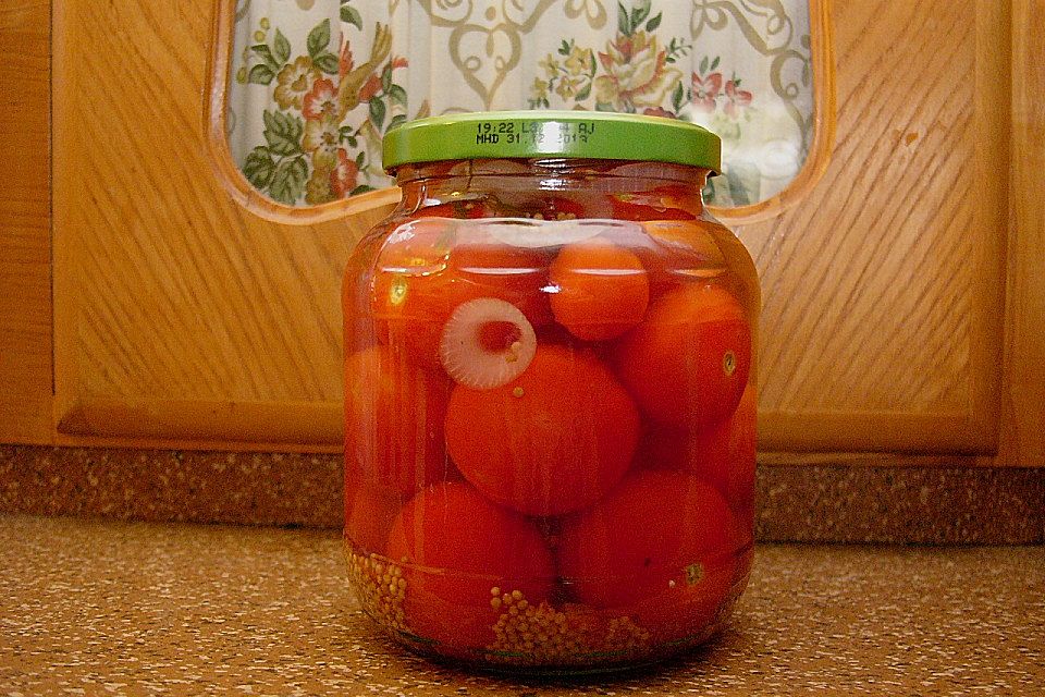 Tomaten, eingelegt