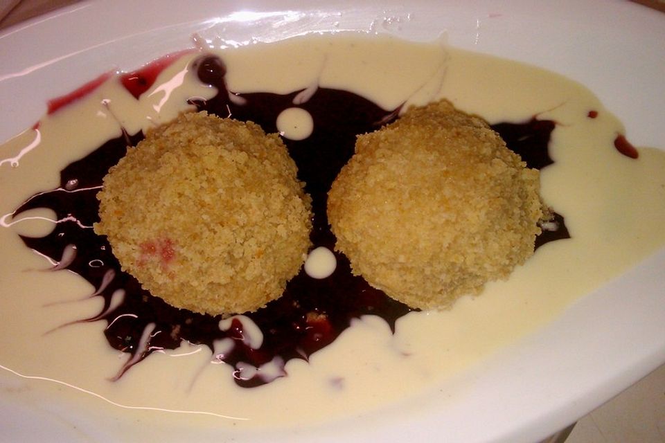 Lavendulas Topfenknödel