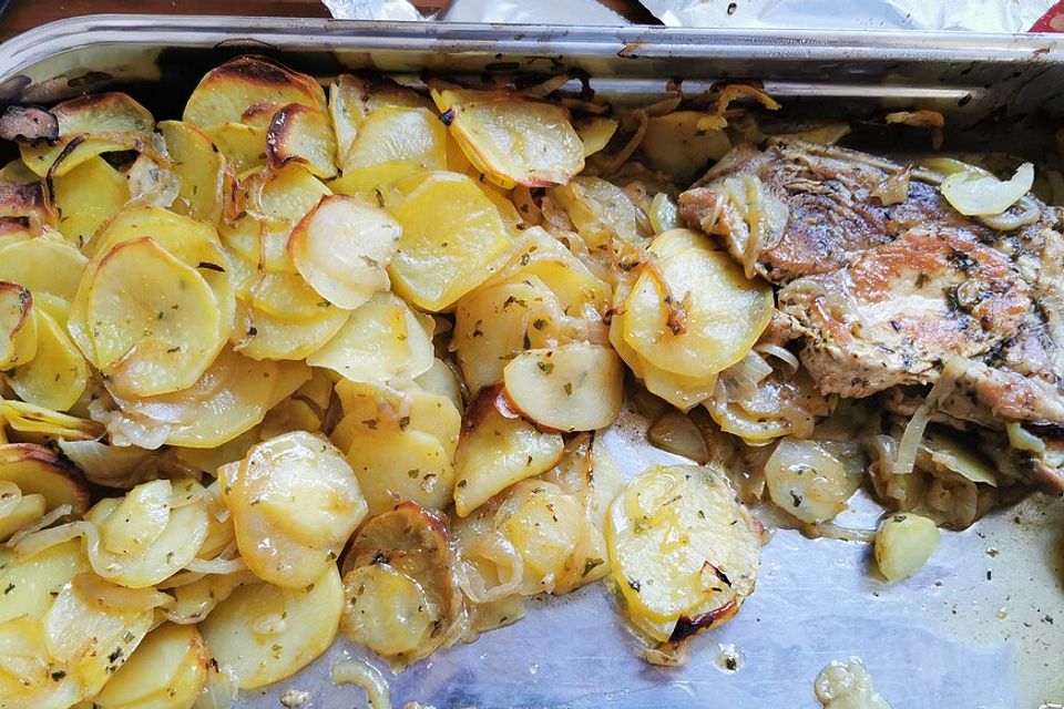 Gabis Nacken-Kartoffel-Zwiebel-Auflauf