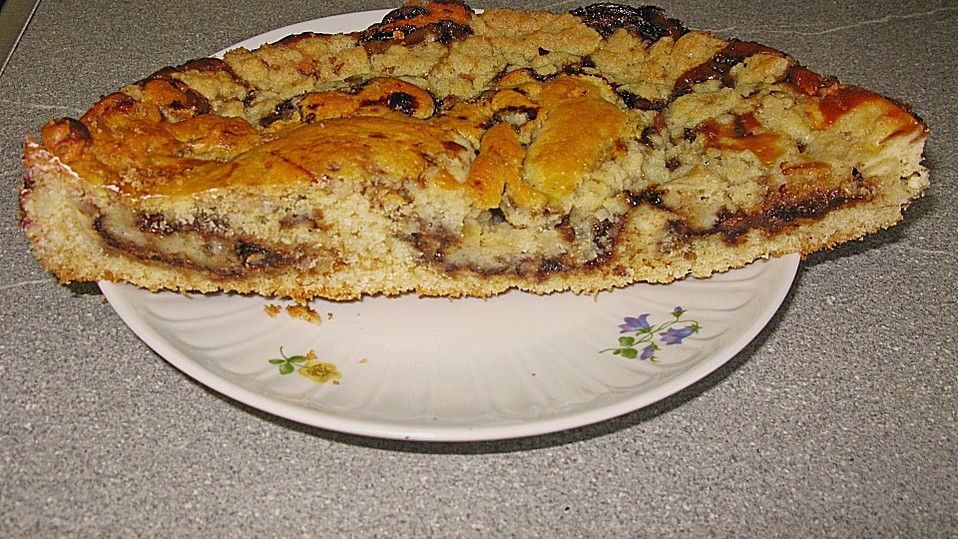 Pflaumenmuskuchen mit Streuseln von bross Pflaumenmuskuchen mit Streuseln von bross