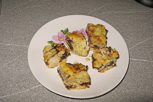 Pflaumenmuskuchen mit Streuseln von bross| Chefkoch