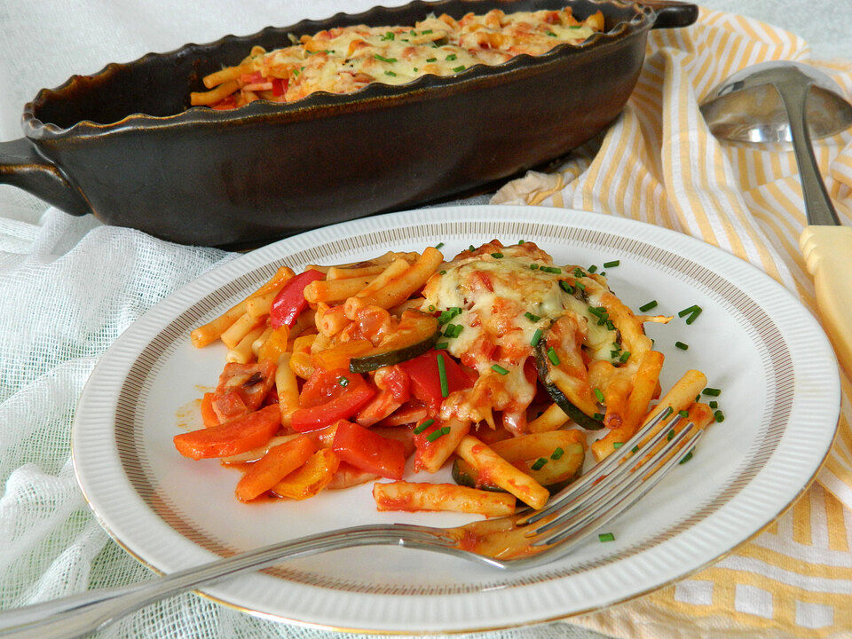 Makkaroniauflauf mit Fleischwurst von sweetykati| Chefkoch Makkaroniauflauf mit Fleischwurst von sweetykati| Chefkoch