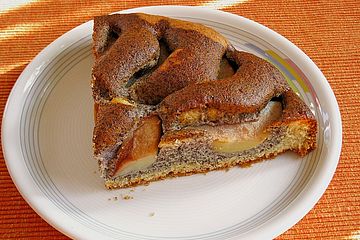 Apfel - Mohn - Kuchen