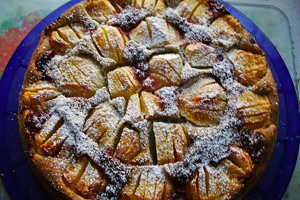 Apfel - Mohn - Kuchen