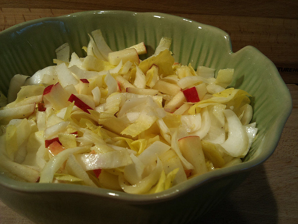 Chicoree-Apfel Salat| Chefkoch