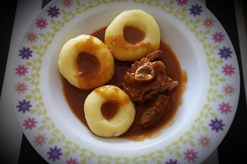 Polnische Kluski-Klöße