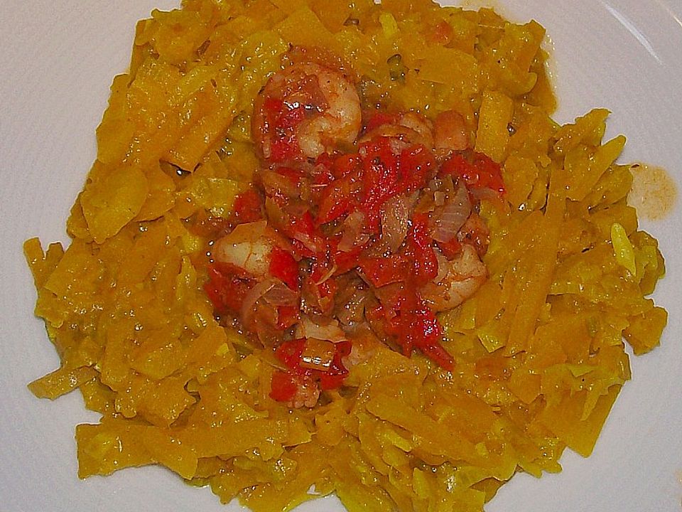 Steckrüben mit roter Garnelensauce von cheriechoco| Chefkoch