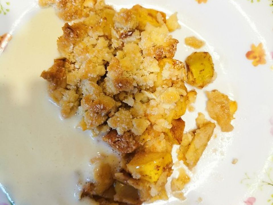 Apfelcrumble von Mischka | Chefkoch