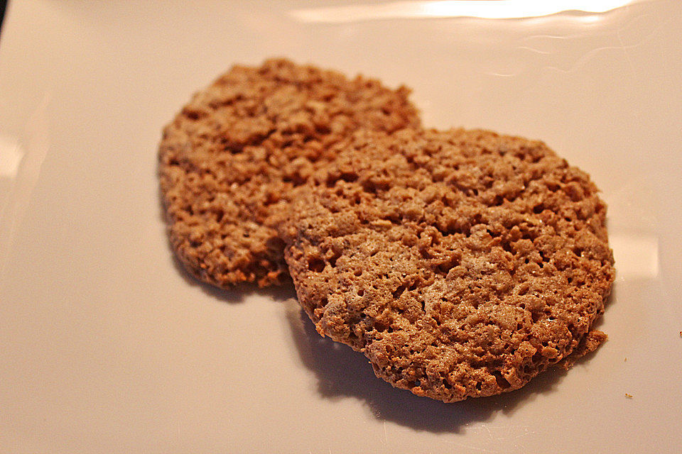 Haferflockenplätzchen mit Zimt