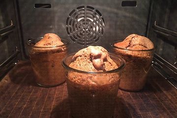 Schoko-Kokos-Kuchen im Glas