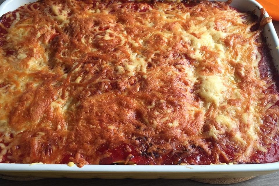 Mexikanische Beef Lasagne