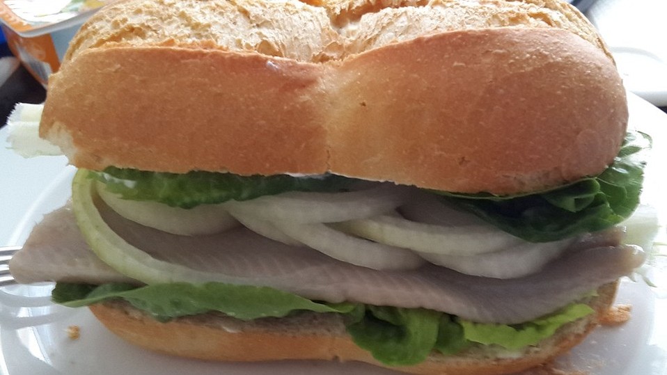 Fischbrötchen wie vom Jahrmarkt von blondesDornröschen