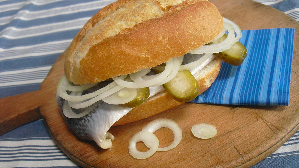 Fischbrötchen wie vom Jahrmarkt von blondesDornröschen Fischbrötchen wie vom Jahrmarkt von blondesDornröschen
