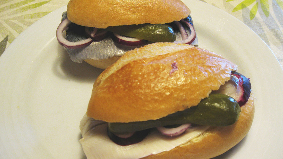 Fischbrötchen wie vom Jahrmarkt von blondesDornröschen Fischbrötchen wie vom Jahrmarkt von blondesDornröschen