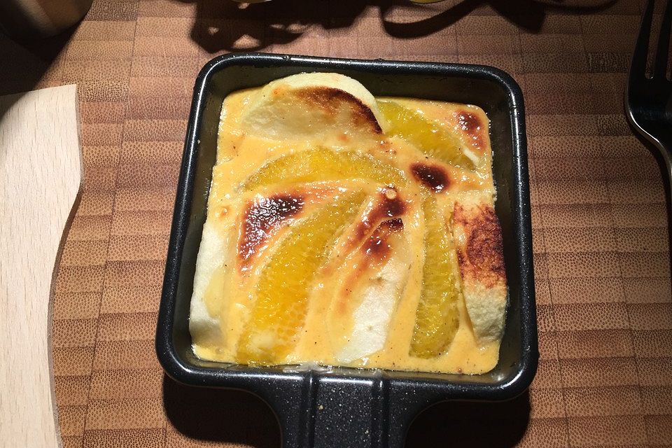 Süßes Raclette