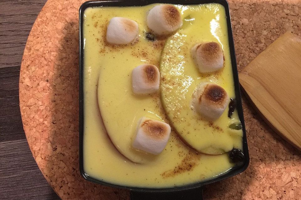 Süßes Raclette