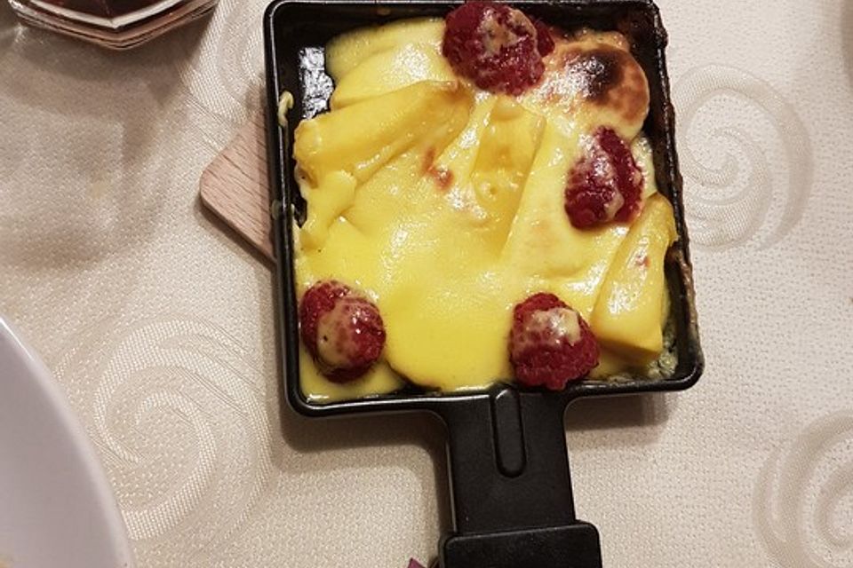 Süßes Raclette