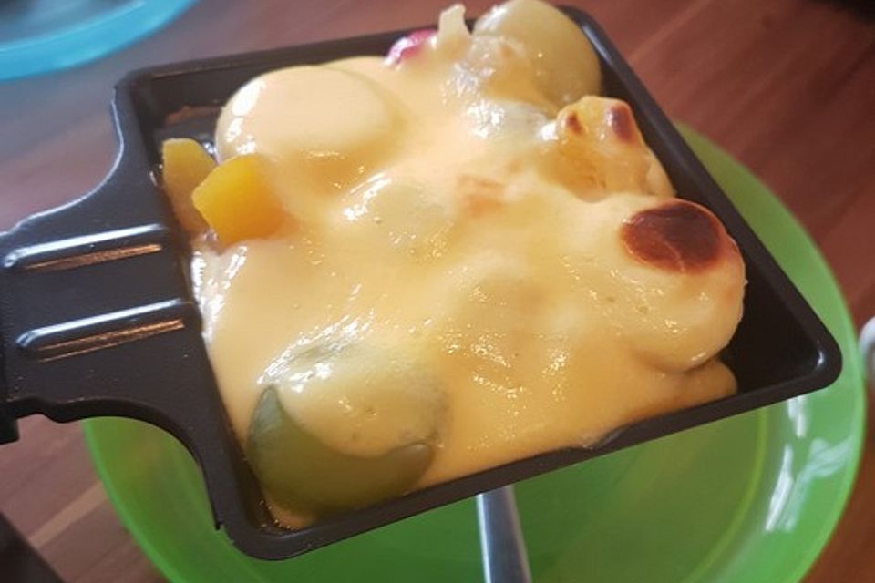 Süßes Raclette