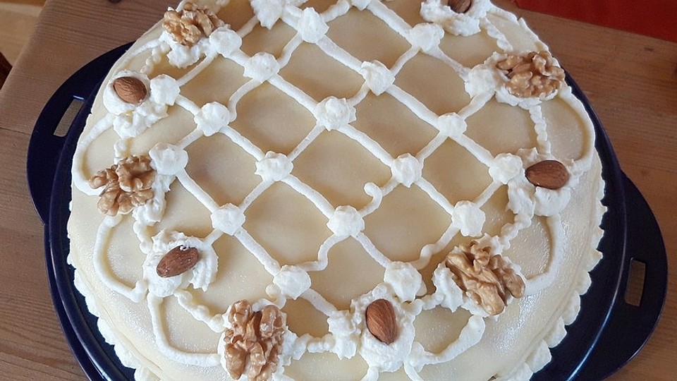 Lubecker Marzipan Nusstorte Von Kuchen Anne Chefkoch