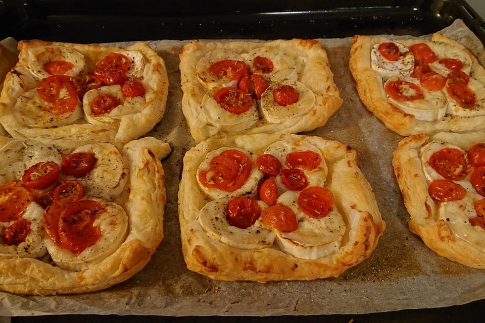 Tomaten-Ziegenkäse Tarte