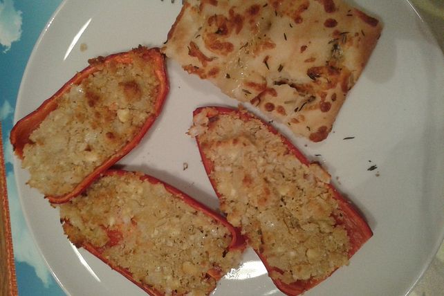 Paprika vom Blech mit knuspriger Füllung von kaizersorchestra| Chefkoch