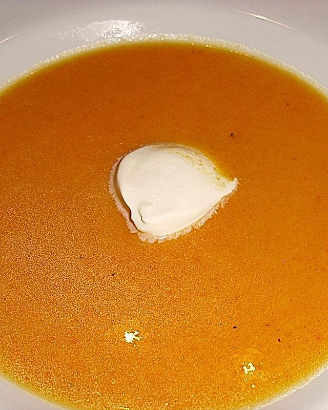 Möhren-Ingwer-Suppe