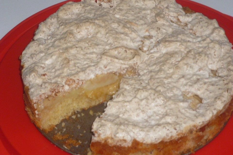 Makronen-Apfelkuchen