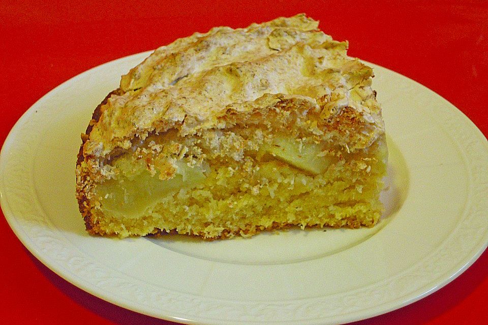 Makronen-Apfelkuchen