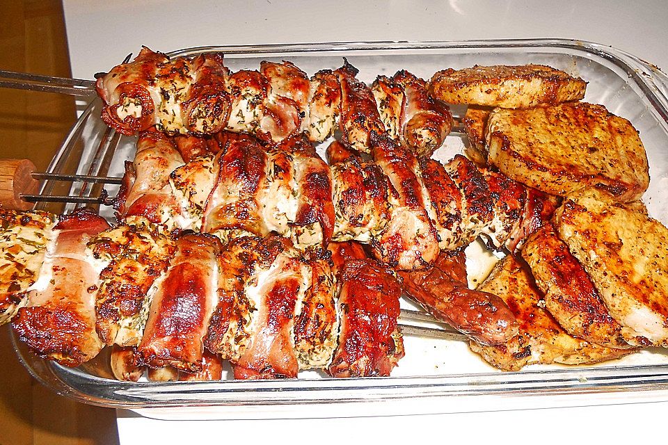 Nicis Ananas-Bacon Hähnchenspieße Nicis Ananas-Bacon Hähnchenspieße