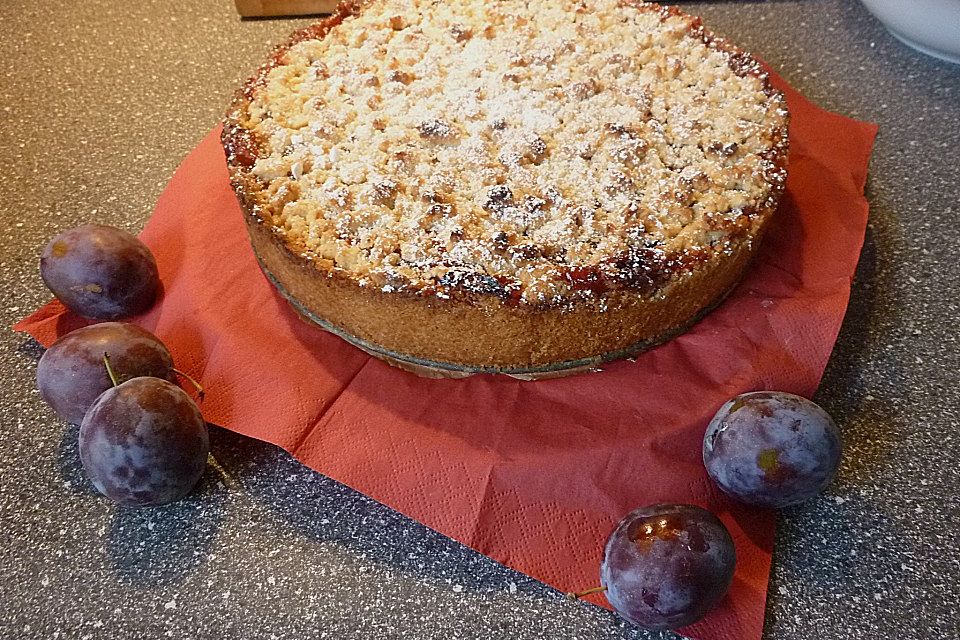 Mürber Pflaumenkuchen