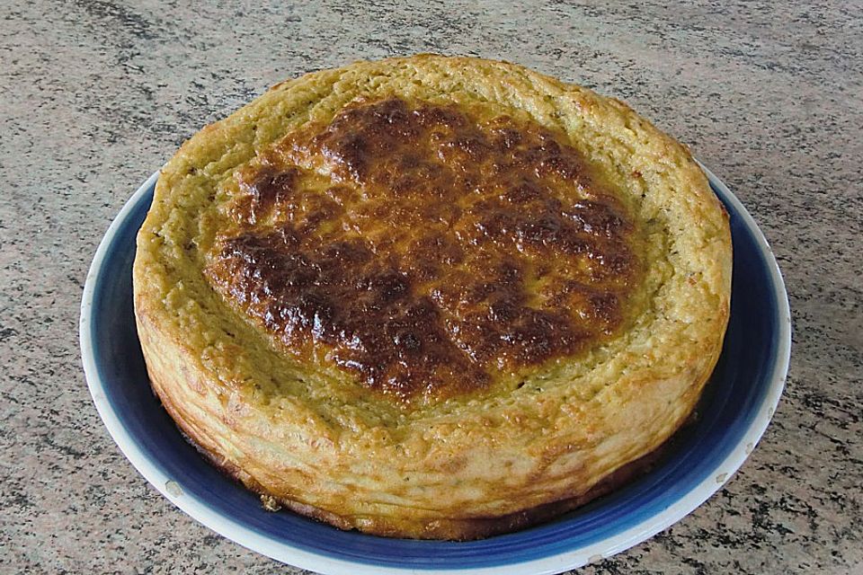 Herzhafter Käsekuchen