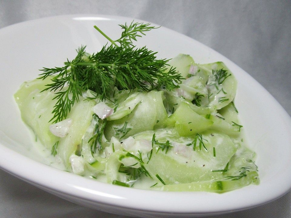 Dill-Gurken-Salat | Chefkoch