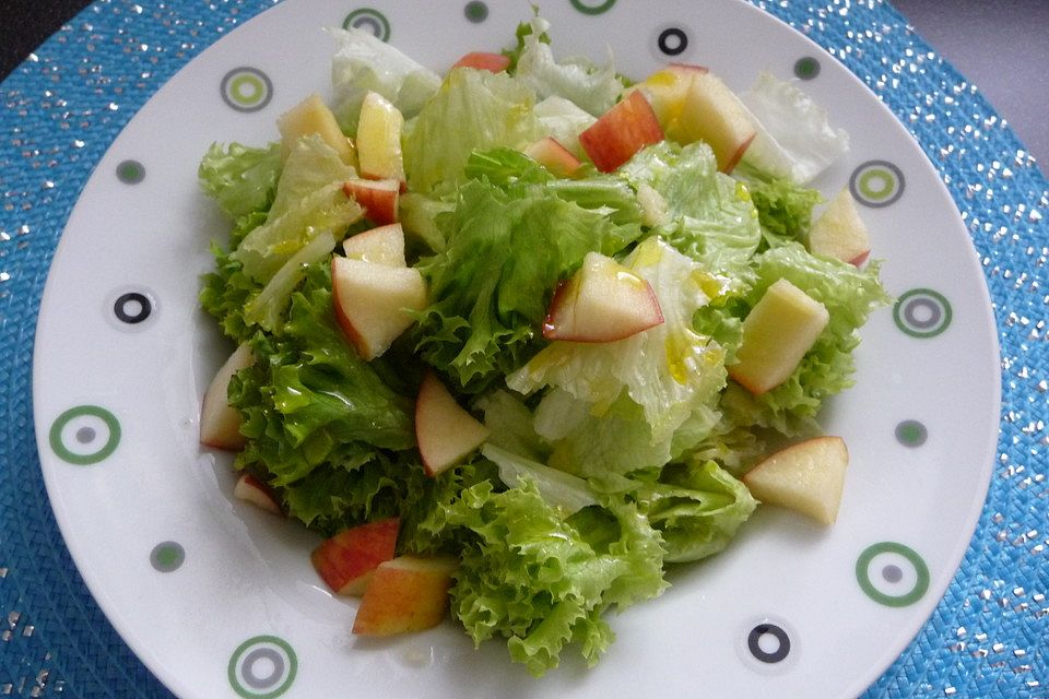 Endivien-Apfel Salat