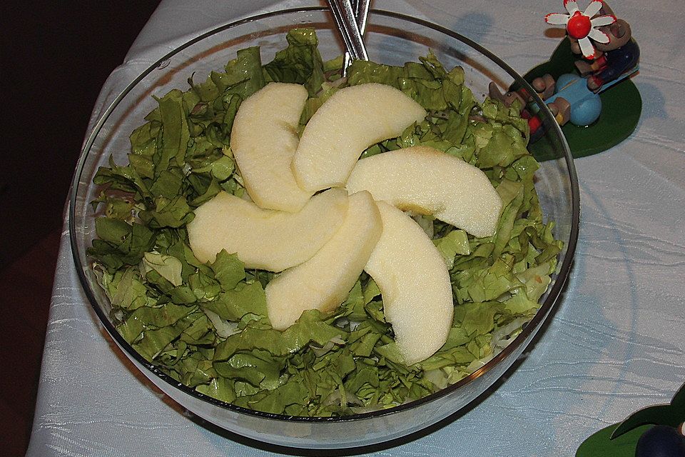 Endivien-Apfel Salat