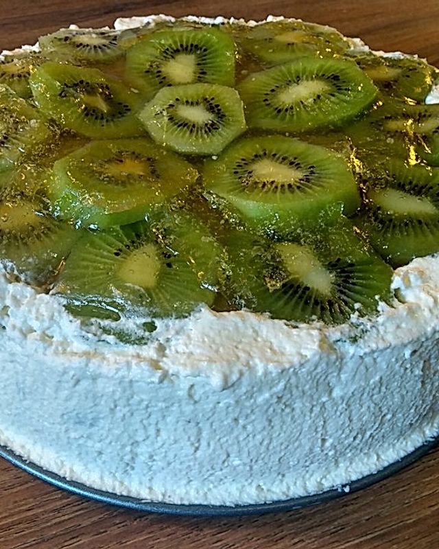 Mohn-Kiwi Torte