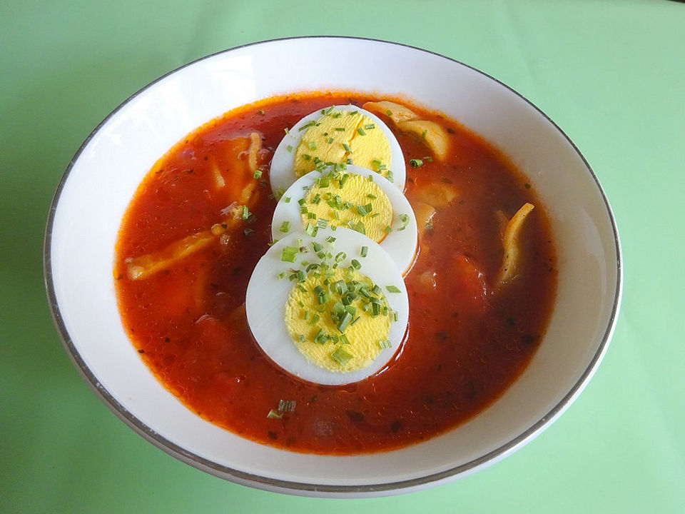 Maultaschen-Tomatensüppchen von freshkiss| Chefkoch