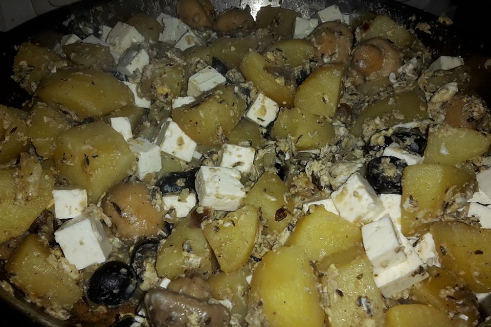 Bratkartoffeln mediterran Bratkartoffeln mediterran