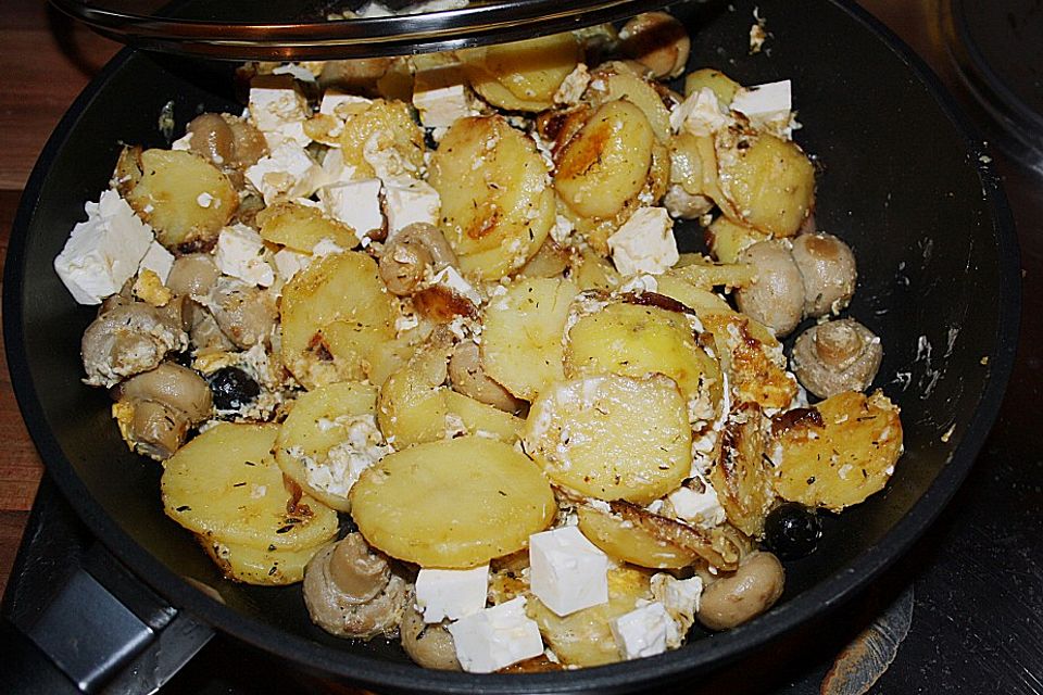 Bratkartoffeln mediterran Bratkartoffeln mediterran