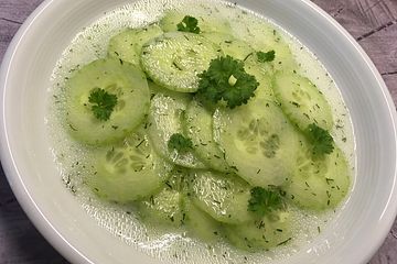 Susser Gurkensalat Von Bauruelps Chefkoch 