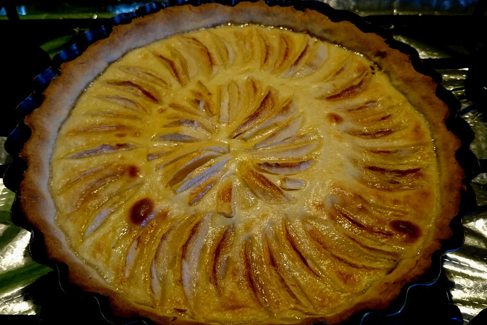 Tarte aux pommes à l'alsacienne