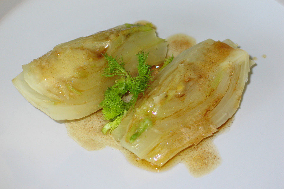 Fenchel mit gebräunter Butter